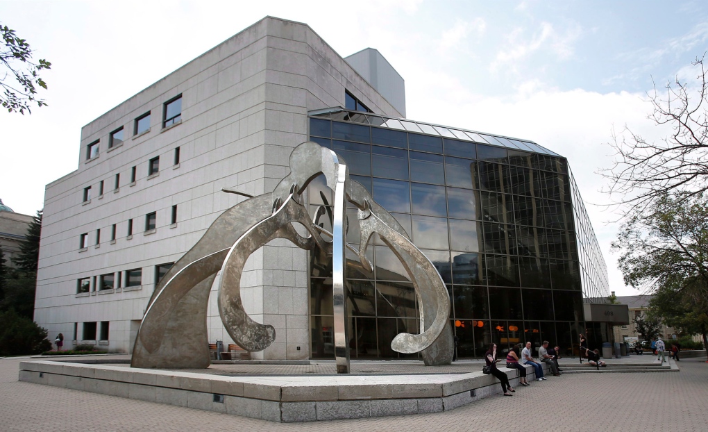 The Manitoba Law Court building 