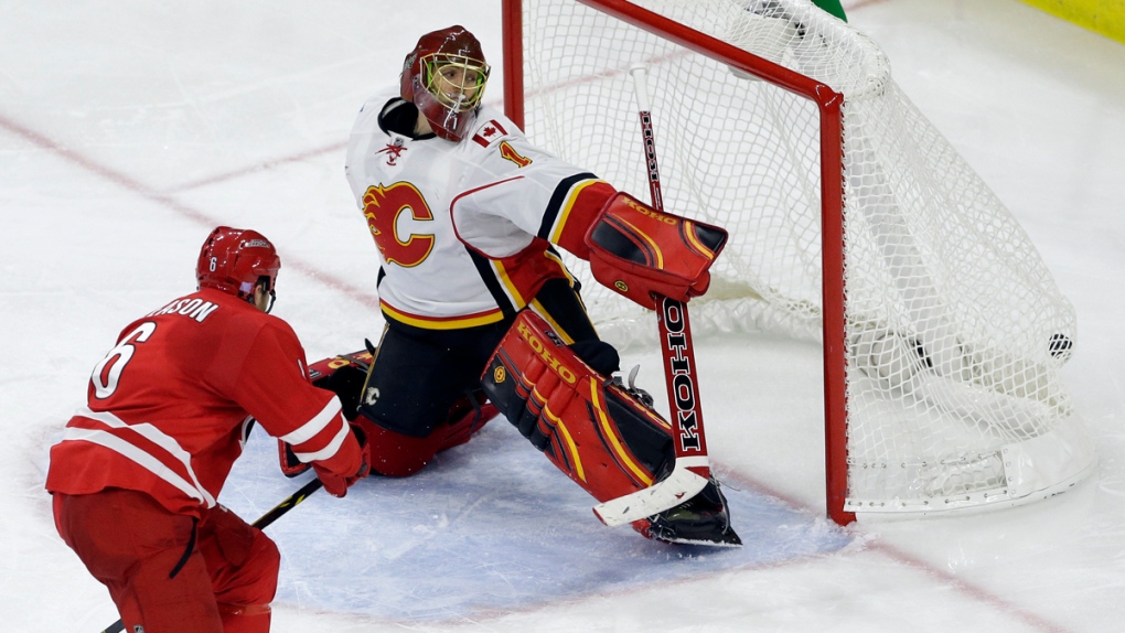 NHL scores: Calgary goes down in flames 
