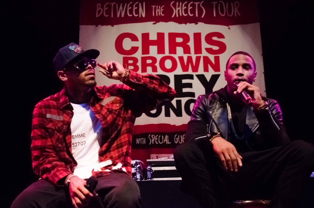 Chris Brown and Trey Songz