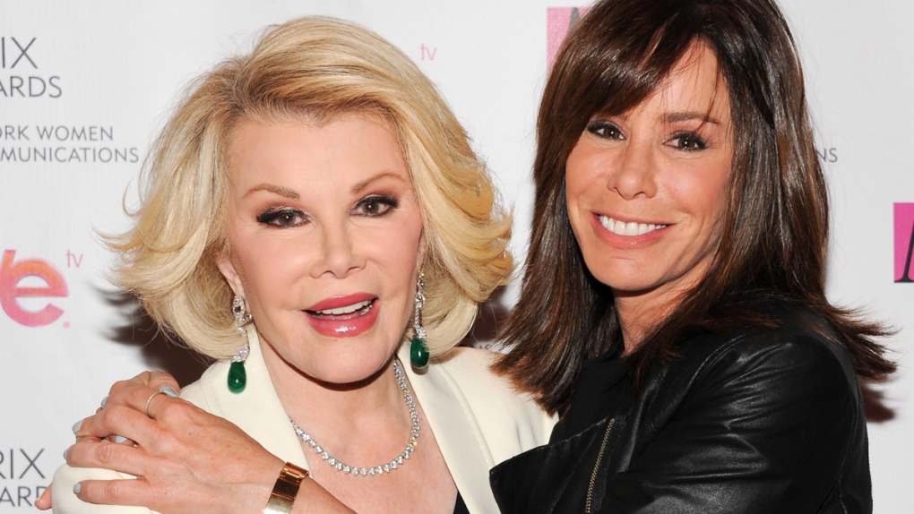Joan and Melissa Rivers in New York