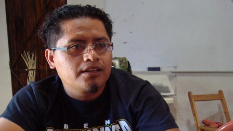 Bernardo Vasquez, a Mexican anti-mining activist, was shot dead in his car on March 15, 2012.
