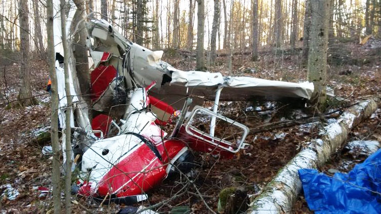 Fatal plane crash in Ontario
