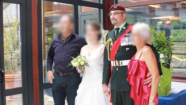 A man who allegedly impersonated a Canadian soldier is seen in this undated image taken from Facebook.

