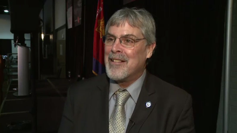 Captain Richard Phillips appears at a fundraiser for the Salvation Army at the Saint John Trade and Convention Centre on Nov. 14, 2014.