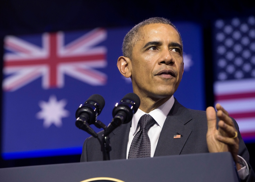Barack Obama at G20 summit in Australia