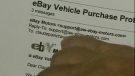Claude Painchaud realized an email address that looked like it was for eBay was actually for a scam artist (March 26, 2012)