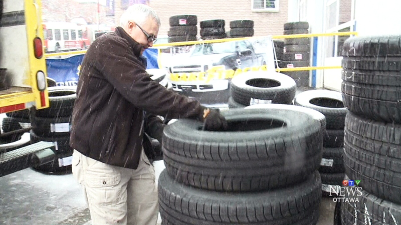 CTV Ottawa: Tires, shovels in demand