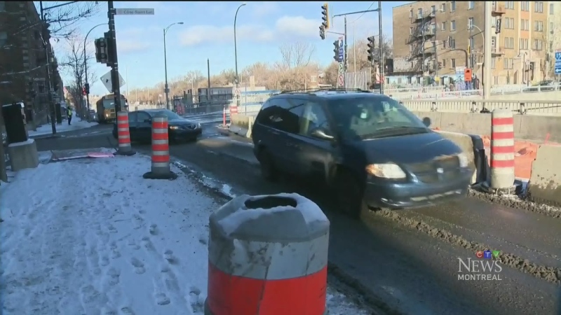 CTV Montreal: Drivers avoiding CSL and Decarie