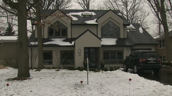 The home of former Ornge CEO Chris Mazza sold and the provincial government may collect some cash from the sale on Thursday, March 29, 2012.