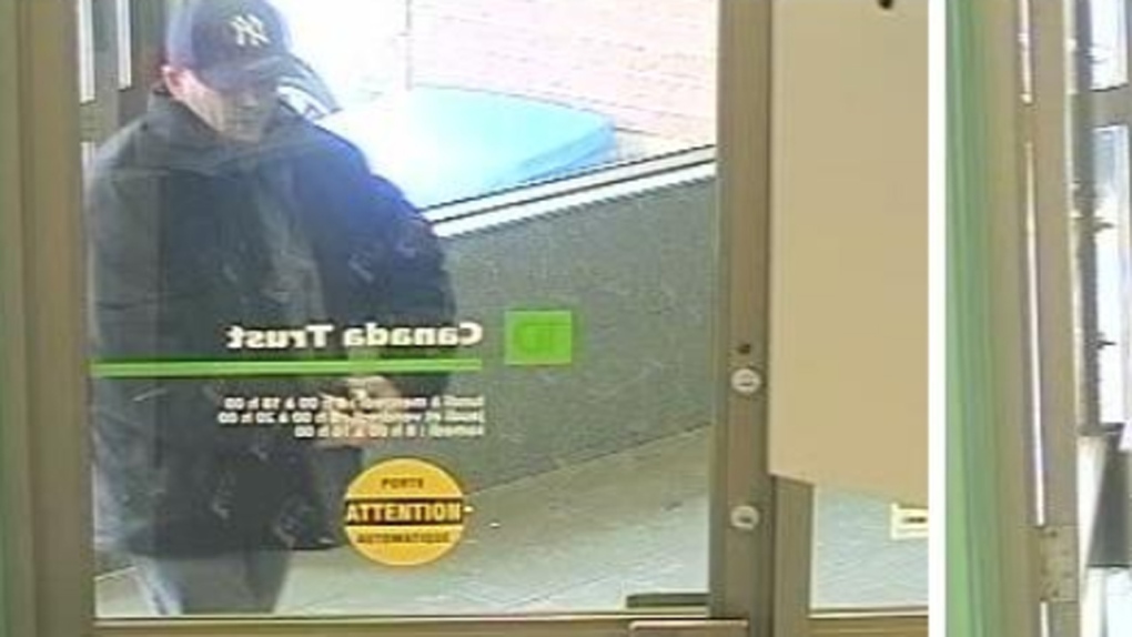 Longueuil bank robbery suspect