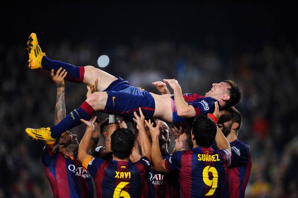 Lionel Messi breaks scoring record