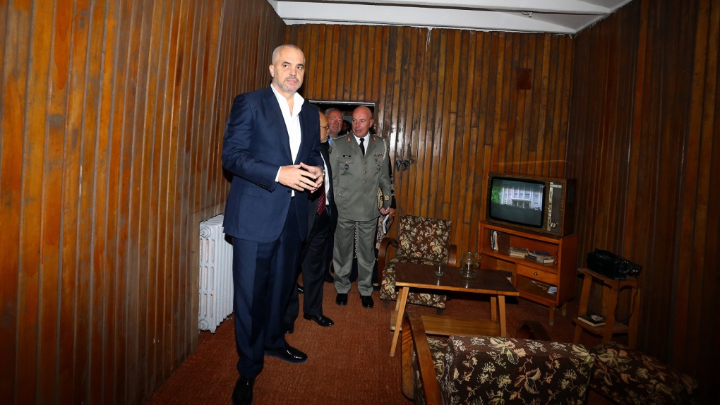 Enver Hoxha war bunker opened
