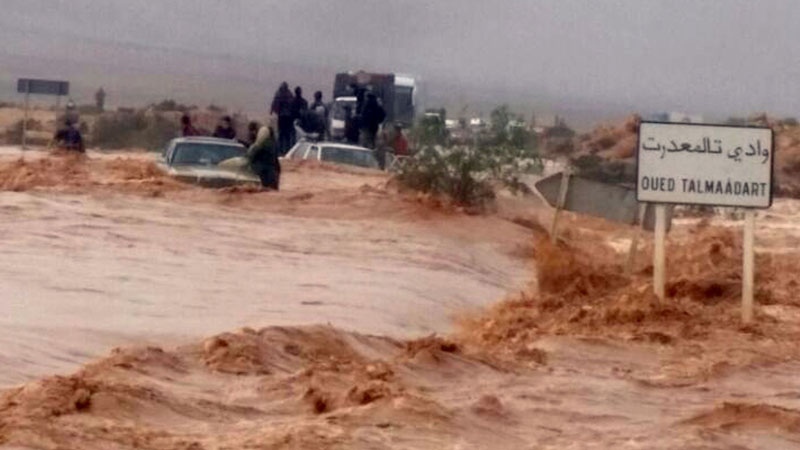 Flooding in southern Morocco