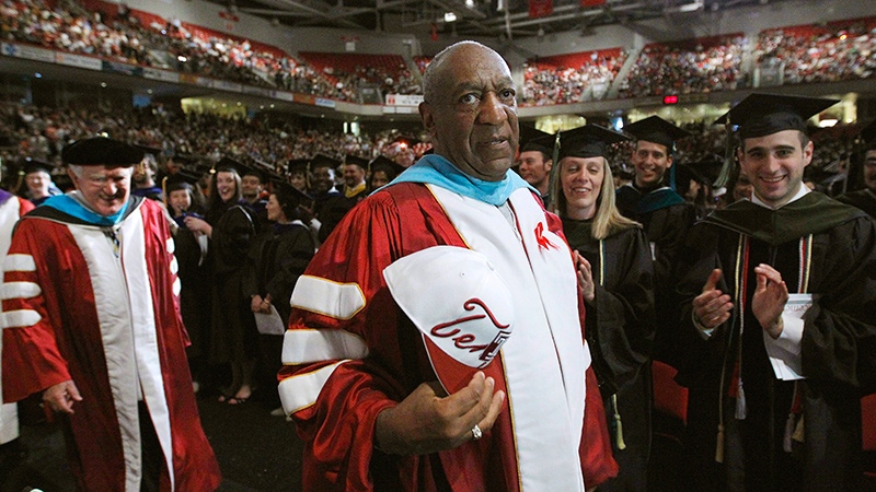 Comedian Bill Cosby known as a philanthropist