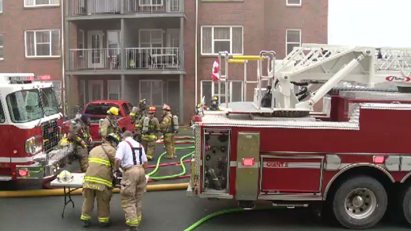Dartmouth apartment fire
