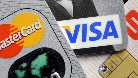 Credit cards are shown in this undated file image. (CTV)