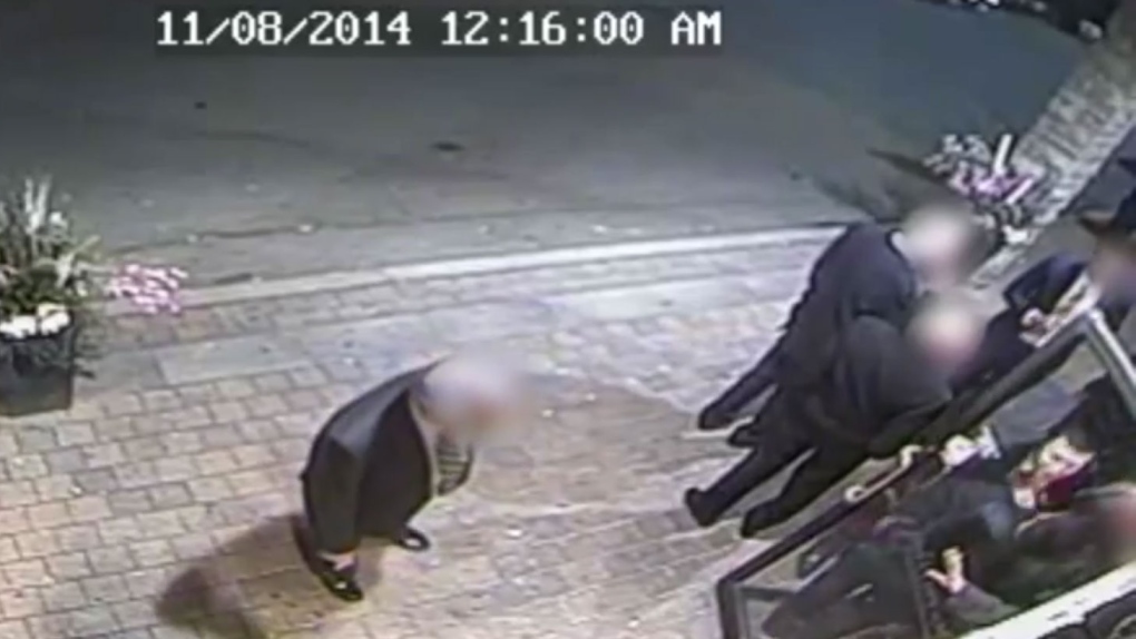 Police release video of head-butt