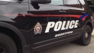 A Brantford Police vehicle is seen on Tuesday, Sept. 2, 2014. (David Imrie / CTV Kitchener)