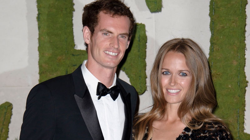 Andy Murray and long-time girlfriend Kim Sears