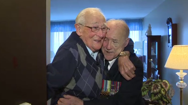 WWII veterans reunited