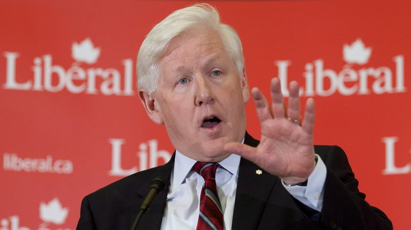 Liberal leader Bob Rae delivers a speech to caucus members and Liberal staff during a special caucus meeting in Ottawa, Wednesday April 4, 2012. (Adrian Wyld / THE CANADIAN PRESS)