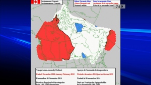 Warmer than last year: Environemnt Canada's winter