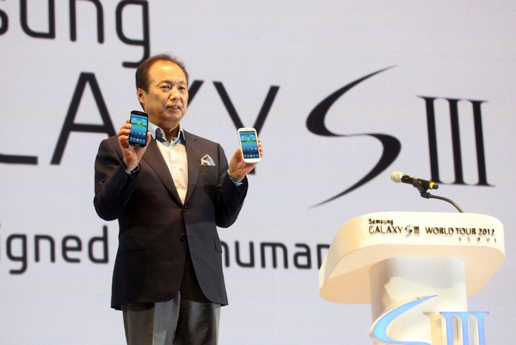 Samsung mobile president Shin Jong-kyun