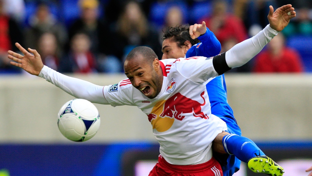 New York Red Bulls forward Thierry Henry