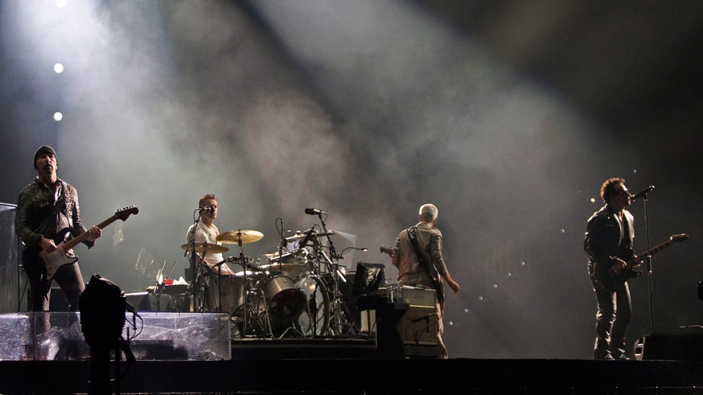 U2 perform in Moncton, N.B.