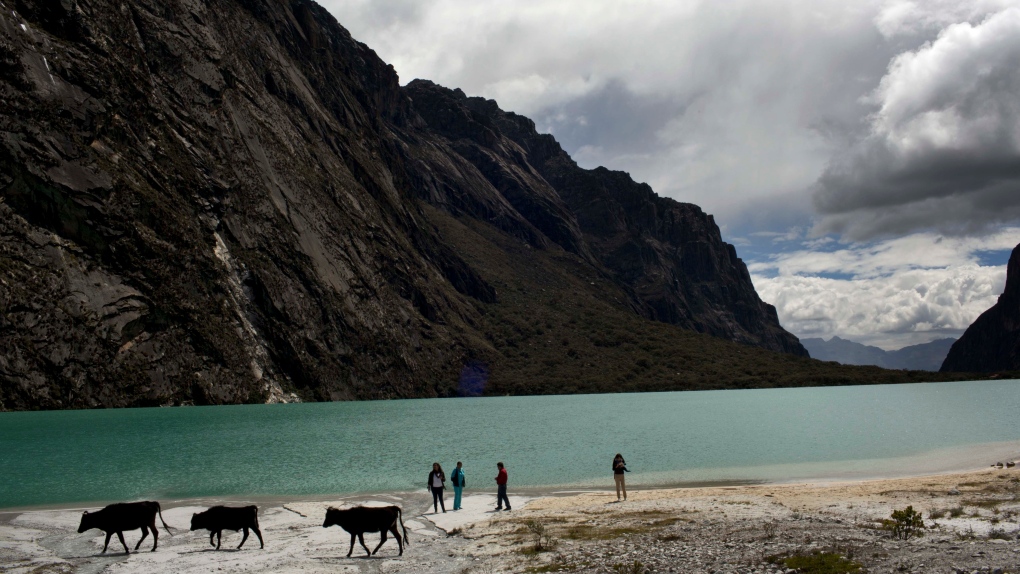 Glaciers shrinking in Peru