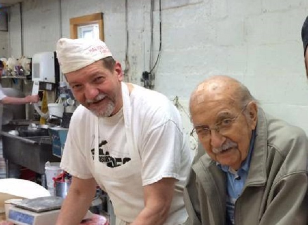 Tony and Peter Blak are shown in this photo on the Blak's Bakery Facebook page. 