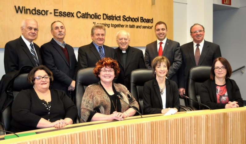 Trustees elected to the Windsor Essex Catholic District School Board. (Handout / CTV Windsor)