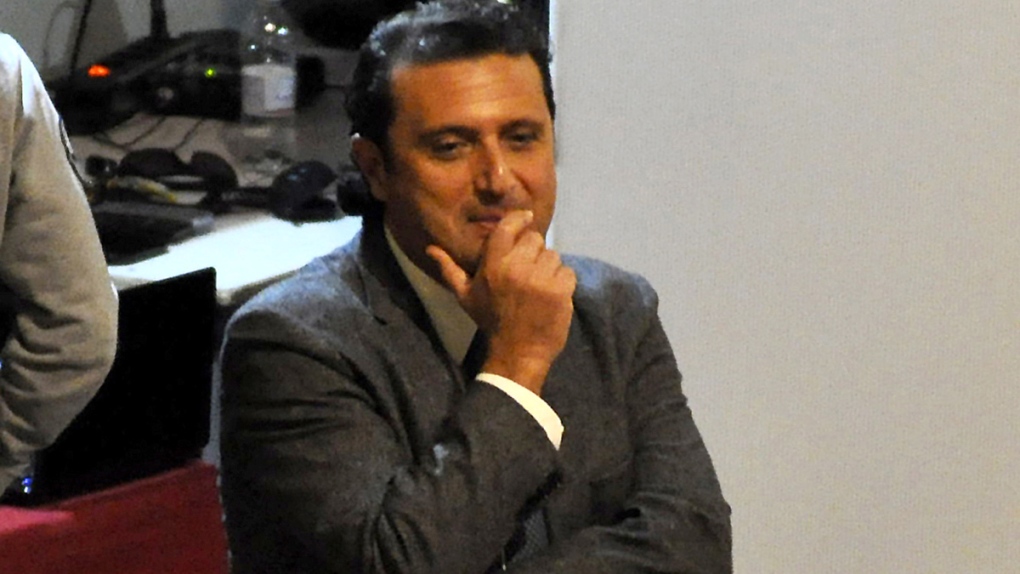 Francesco Schettino in court for Costa Concordia