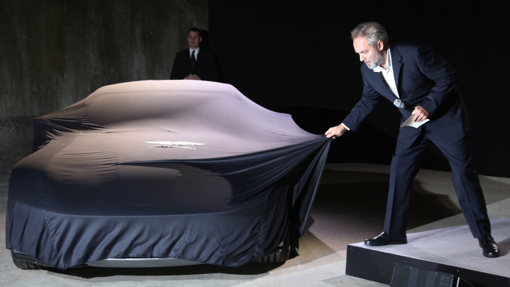 New Aston Martin unveiled