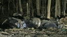 An Oakville man was killed when a Porsche he was driving hit a tree in the town of Mono, just north of Caledon Saturday, April 7, 2012.