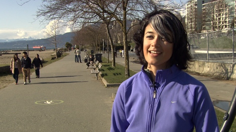 Dietitian and exercise psychologist Ashley Charlebois says walking is an easy way to improve your health. (CTV)