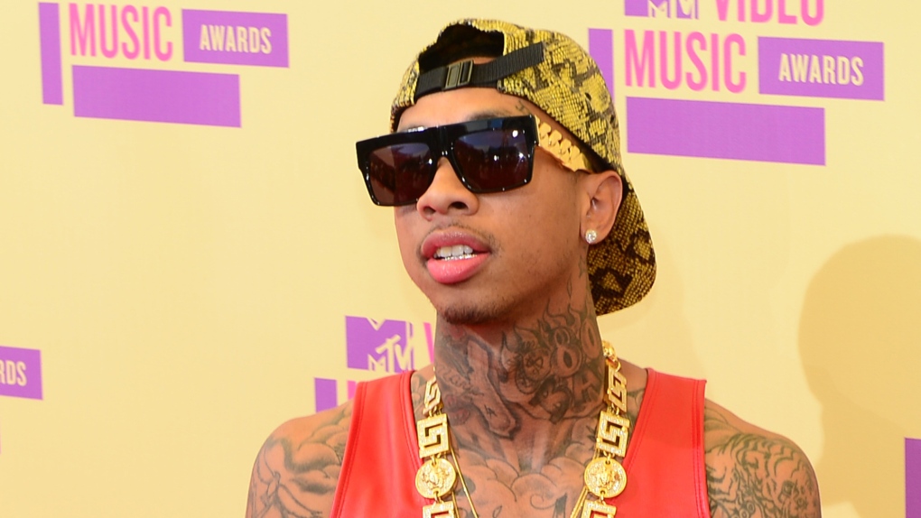 Tyga goes for gold