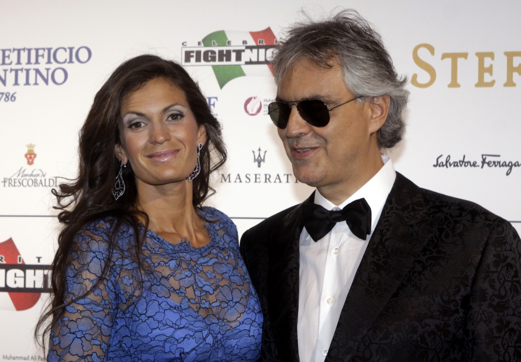 Andrea Bocelli weds longtime companion Veronica Berti