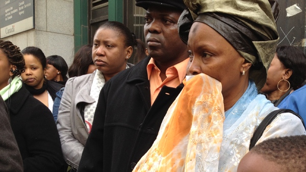 Friends of Kankou Keita and her family don't want her to leave Canada (April 10, 2012, CTV Montreal/JL Boulch)
