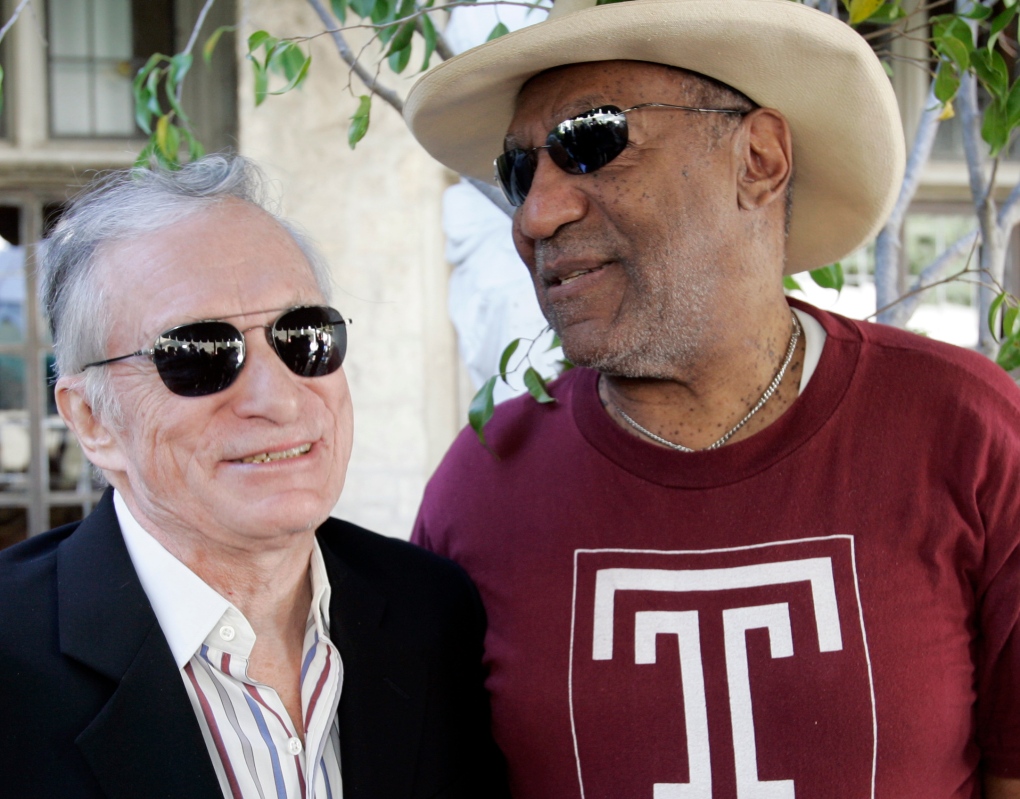 Bill Cosby and Hugh Hefner