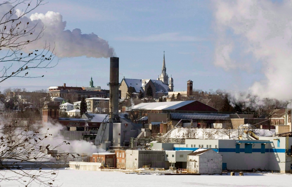 Smokestack, emissions, Canada