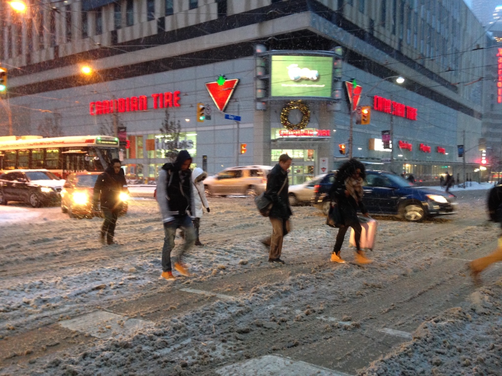 Major snowfall in Toronto and GTA