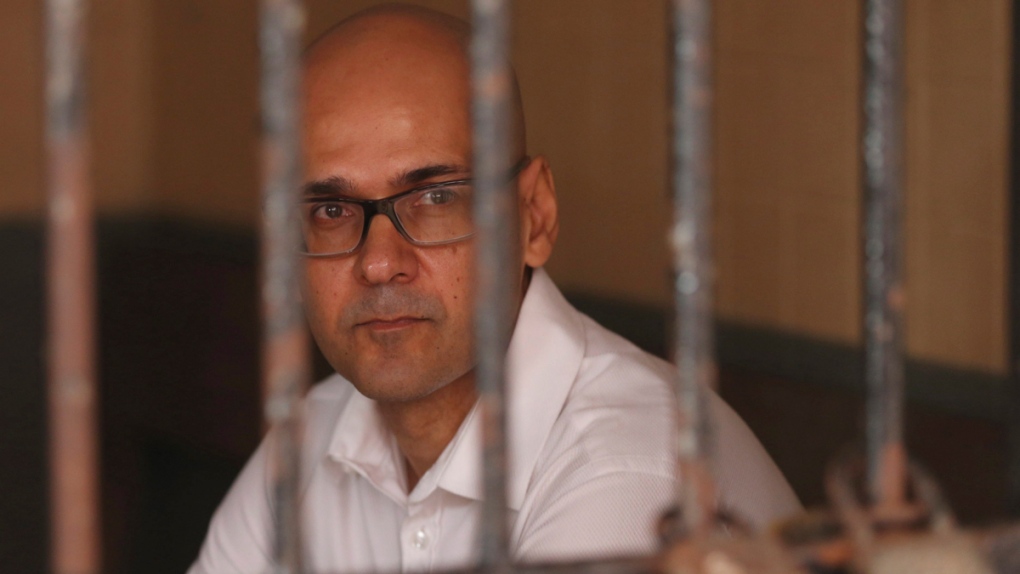 Neil Bantleman in a holding cell in Jakarta