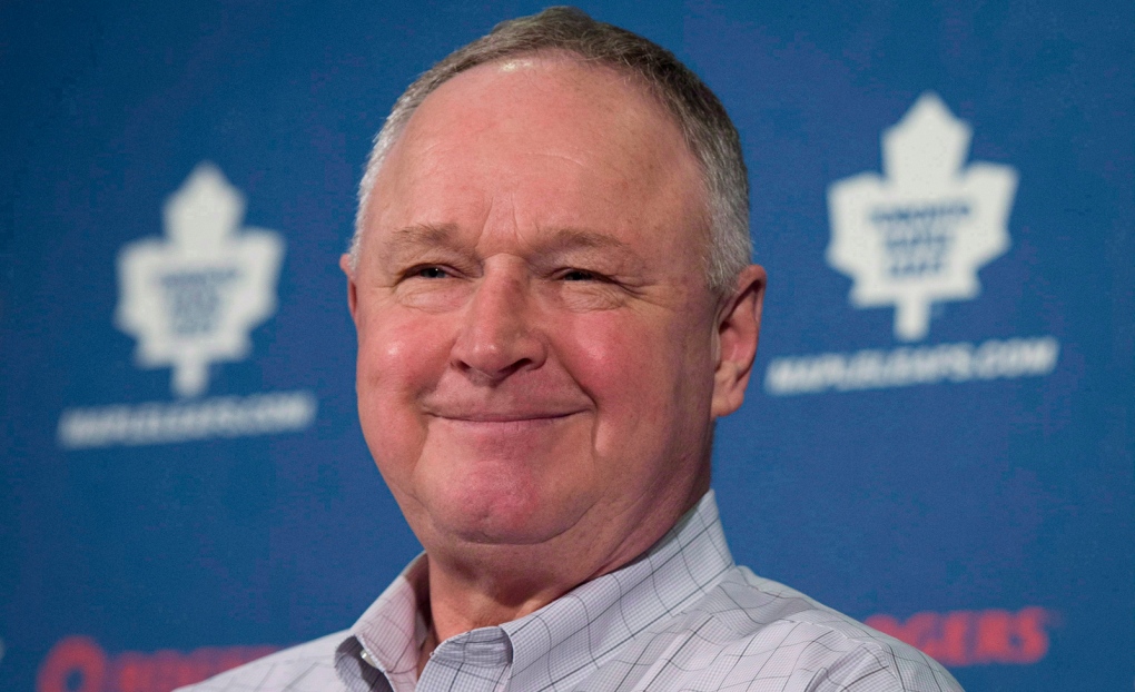  Maple Leafs head coach Randy Carlyle