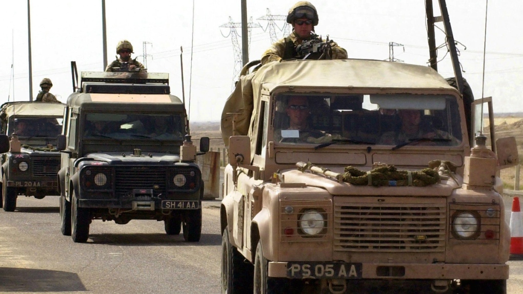 British troops leave Basra, Iraq