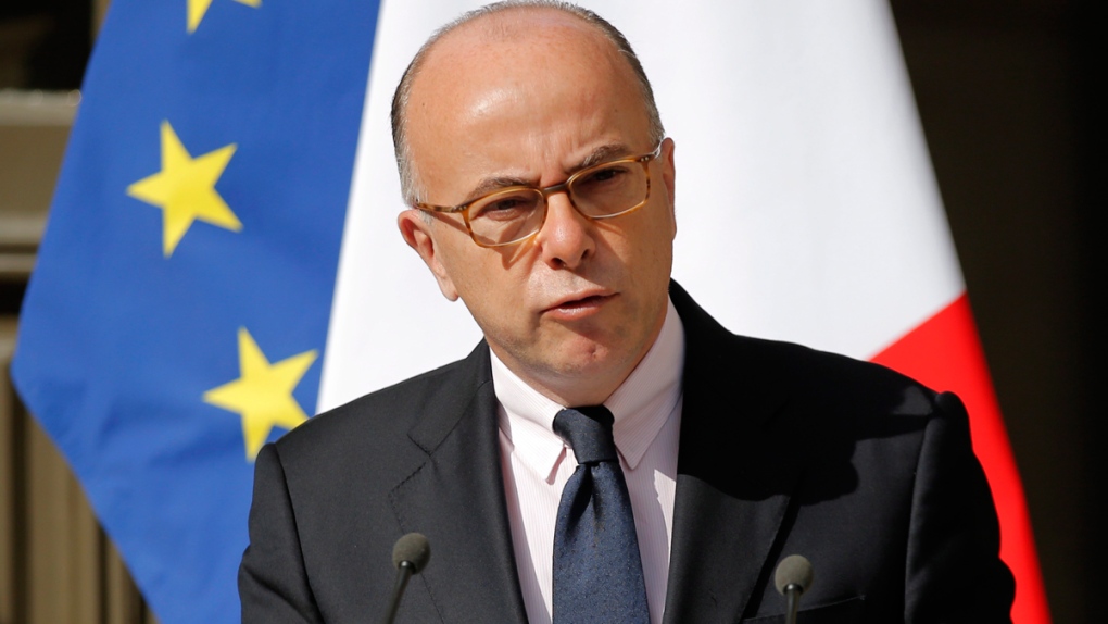 French interior minister Bernard Cazeneuve