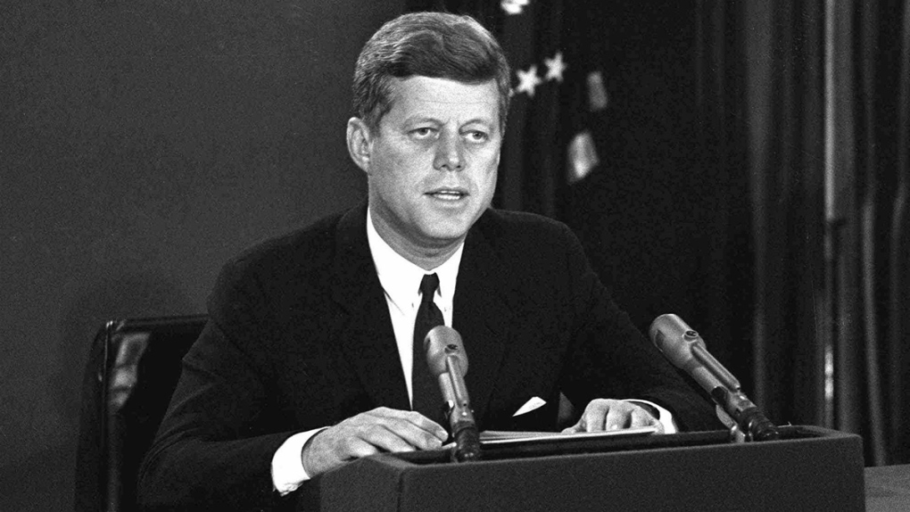 U.S. President John F. Kennedy in Washington
