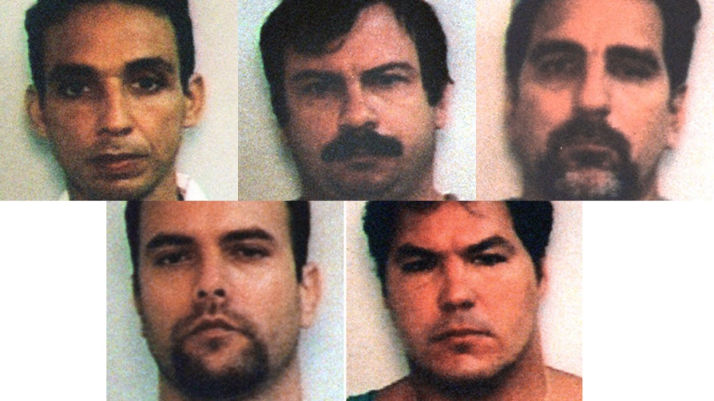FBI images of the 'Cuban Five'