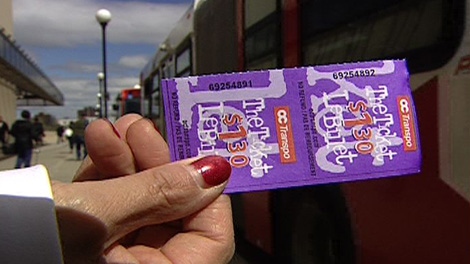 Ottawa is looking to increase the price of its bus tickets.