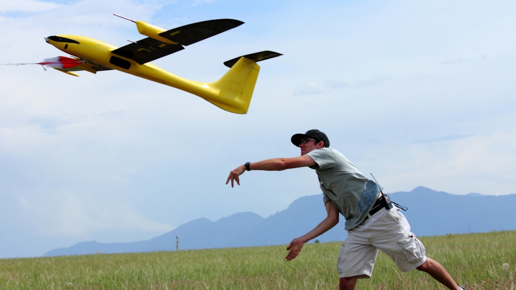 Drones in tornado research